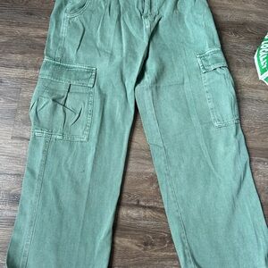 Green Cargo Pants